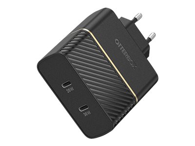 OtterBox EU Wall Charger 50W - 1X USB-C 30W + 1X USB-C 20W USB-PD