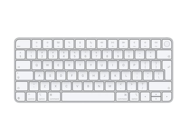 Apple Magic Keyboard with Touch ID - Keyboard - USB-C - wireless - Bluetooth - QWERTY - International English
