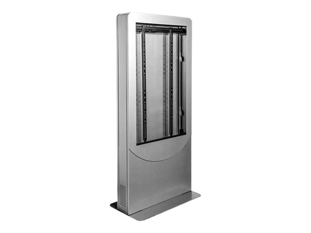 Peerless-AV Portrait Kiosk KIPC2565-EUK stand - for LCD display / touchscreen - gloss black powder coat