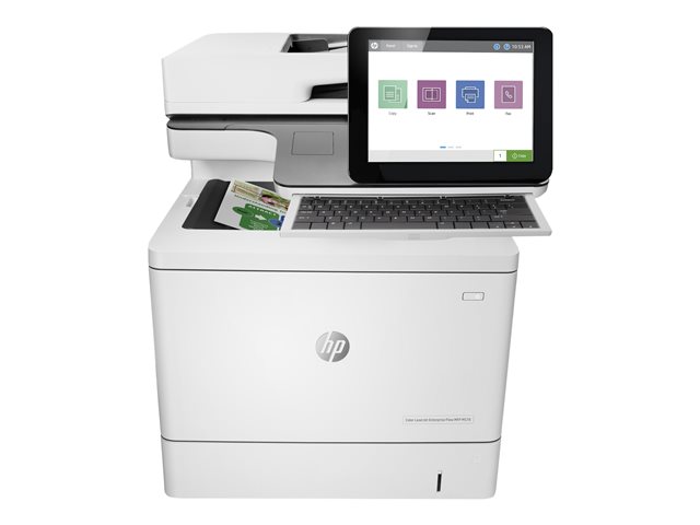 HP LaserJet Enterprise Flow MFP M578c - Multifunction printer - colour - laser - Legal (216 x 356 mm) (original) - A4/Legal (media) - up to 38 ppm (copying) - up to 38 ppm (printing) - 650 sheets - 33.6 Kbps - USB 2.0, Gigabit LAN, USB 2.0 host