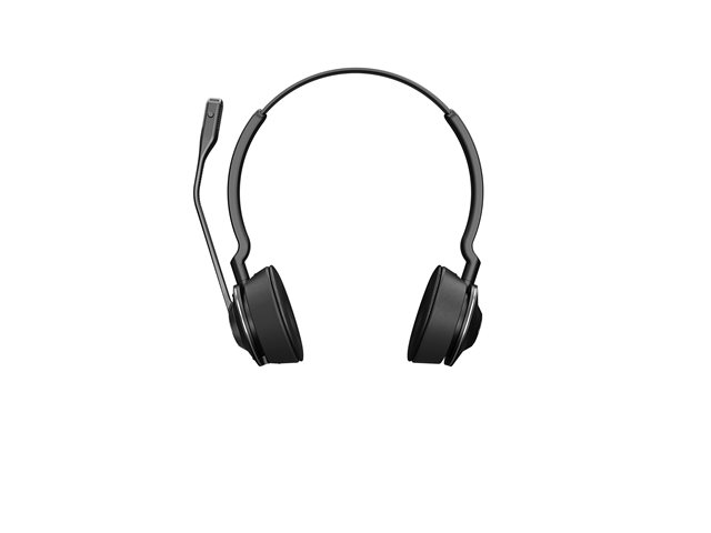 Jabra Engage 65 SE Stereo (Low Power) - Headset - on-ear - DECT - wireless - Zoom Certified, Google Meet Certified, Amazon Chime Certified, Certified for Microsoft Teams Open Office, Works With Chromebook Certified, UC certified