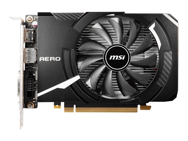 GPU Nvidia GTX1650 D6 Aero ITX OC 4G Fan