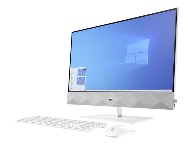 HP Pavilion 27-d0027na - all-in-one - Core i7 10700T 2 GHz - 16 GB - SSD 1 TB - LED 27" - UK