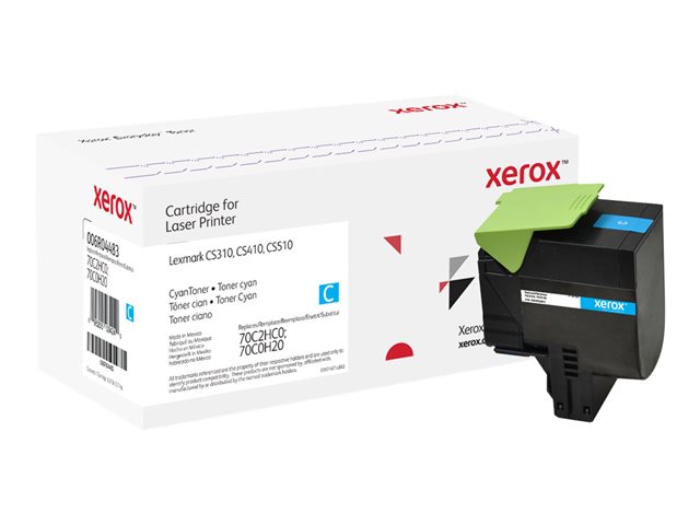 Everyday - High Yield - cyan - compatible - toner cartridge (alternative for: Lexmark 70C0H20, Lexmark 70C2HC0)