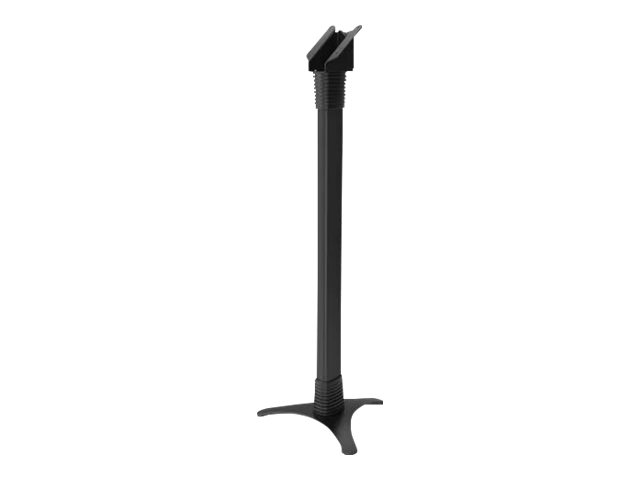 Compulocks VESA Portable Floor Stand - Stand - for LCD display - aluminium - black - floor-standing