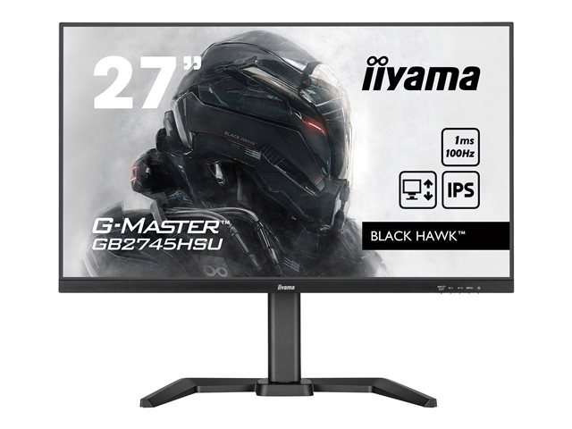 iiyama G-MASTER Black Hawk GB2745HSU-B2 - LED monitor - Full HD (1080p) - 27"