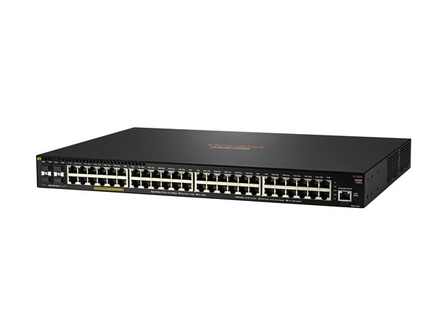 HPE Aruba 2930F 48G PoE+ 4SFP - switch - 48 ports - Managed - rack-mountable