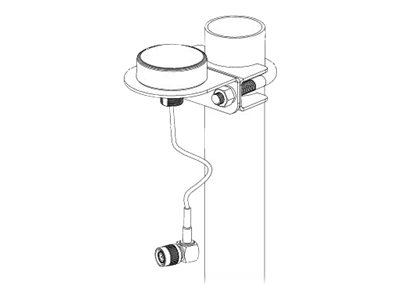 OUTDOOR GPS ANTENNA WITH INTEGRATED 15-FT CABLE