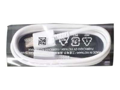 3A USB C TO C 1.0M WHITE DATA CABLE(B)