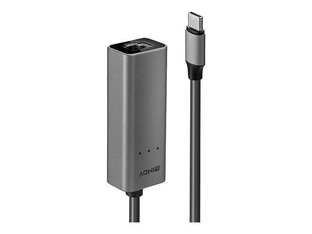 Lindy - network adapter - USB-C 3.1 - 10M/100M/1G/2.5 Gigabit Ethernet