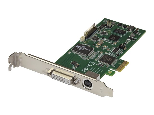 StarTech.com PCIe Video Capture Card - 1080P at 60 FPS - HDMI / VGA / DVI / Component - PC Capture Card - Internal Capture Card (PEXHDCAP60L2) - Video capture adapter - PCIe 2.0 - NTSC, PAL-M, PAL, PAL 60