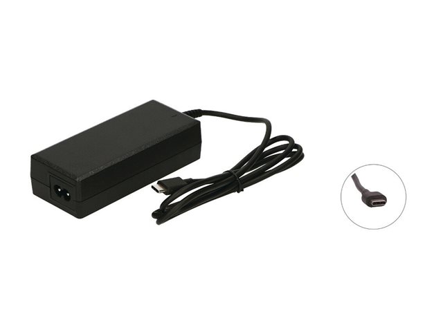 AC Adapter USB-C 5V,9V,15V,20V 65W includes power cable