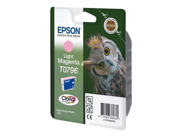 Epson T0796 - light magenta - original - ink cartridge