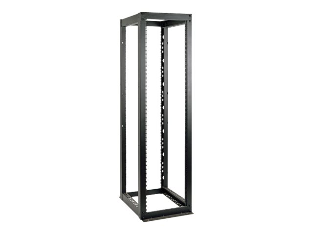 Eaton Tripp Lite Series 50U 4-Post Open Frame Rack Cabinet Heavy Duty 3000lb Capacity - rack - 50U