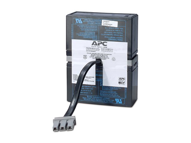 APC Replacement Battery Cartridge #33 - UPS battery - 1 x battery - Lead Acid - charcoal - for P/N: BR1100CI, BR1100CI-IN, BR650CI, BR650CI-RS, BT1500, BT1500BP, SC1000ICH, SN1000