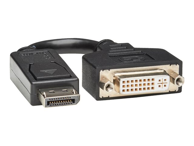 Eaton Tripp Lite Series DisplayPort to DVI-I Adapter Cable (M/F), 6 in. (15.2 cm) - display adapter - 15 cm