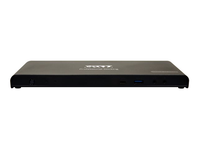 PORT connect DOCKING TYPE C OFFICE 3 X 4K - docking station - USB-C / USB 3.0 - 1GbE