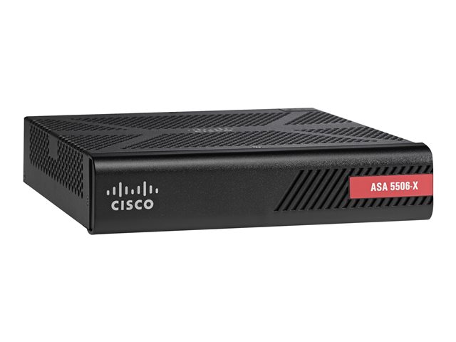 Cisco ASA 5506-X with FirePOWER Services - security appliance - with Cisco Security Plus License