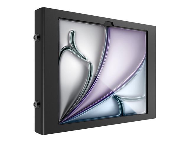 Compulocks iPad Air M2 & M3 13", Apex Secured Enclosure Wall Mount - Black - Enclosure - for tablet - glass mount, space - lockable - high-grade aluminium - black - screen size: 13" - mounting interface: 100 x 100 mm - wall-mountable - for Apple 13-inch i