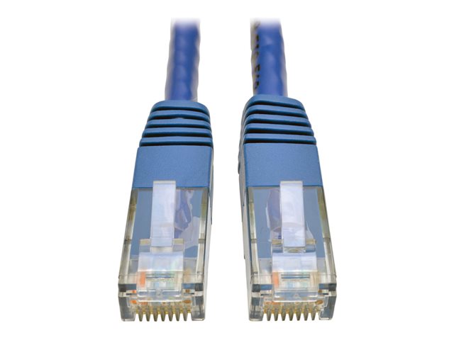 Eaton Tripp Lite Series Cat6 Gigabit Molded (UTP) Ethernet Cable (RJ45 M/M), PoE, Blue, 6 ft. (1.83 m) - patch cable - 1.83 m - blue