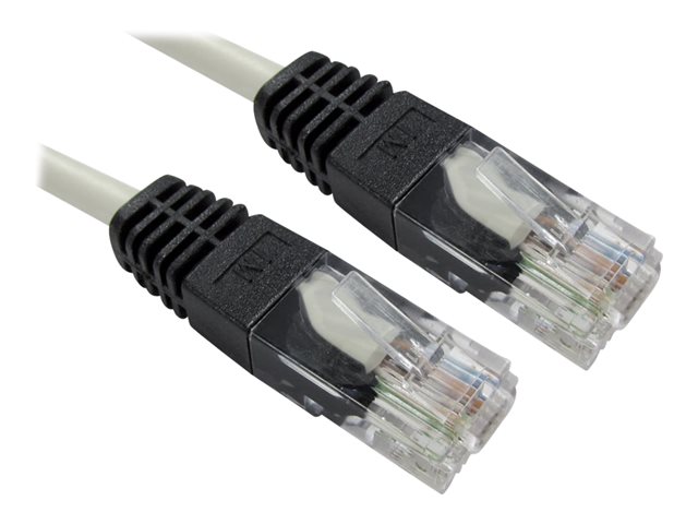 Cables Direct crossover cable - 1 m - grey