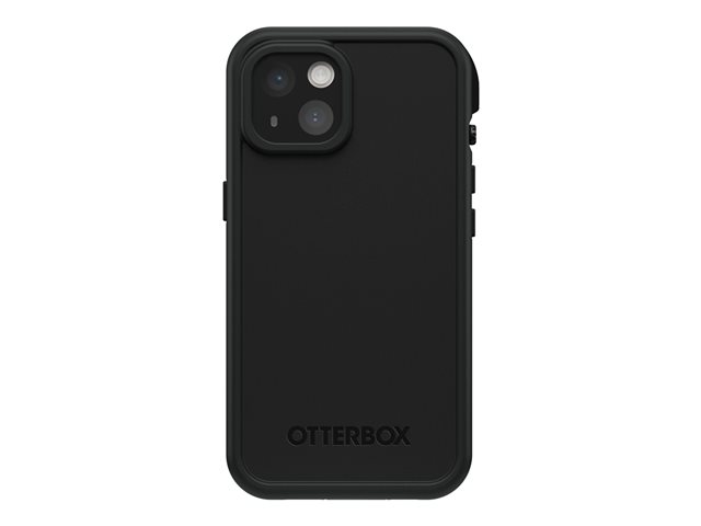 OtterBox FRE - Protective waterproof case for mobile phone - MagSafe compatibility - 50% recycled plastic, 25% ocean-based recycled plastic - black - for Apple iPhone 15 Pro
