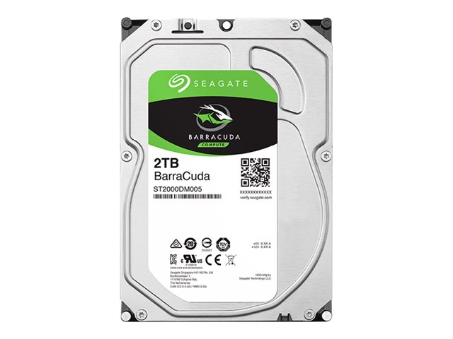 Seagate Barracuda ST2000DM005 - Hard drive - 2 TB - internal - SATA 6Gb/s - buffer: 256 MB