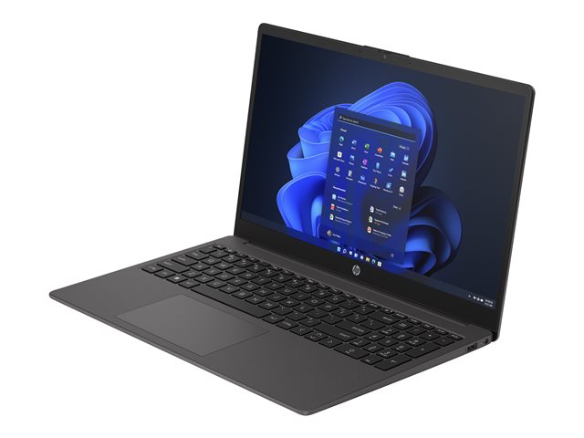 HP 250 G10 Notebook - Intel Core i5 - i5-1334U / up to 4.6 GHz - Win 11 Pro - Intel Iris Xe Graphics - 16 GB RAM - 256 GB SSD NVMe - 15.6" IPS 1920 x 1080 (Full HD) - Wi-Fi 6, Bluetooth - dark ash silver - kbd: UK