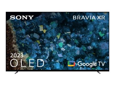 Sony Bravia Professional Displays FWD-77A80L - 77" Diagonal Class (76.8" viewable) - A80L Series OLED TV - digital signage - Smart TV - Google TV - 4K UHD (2160p) 3840 x 2160 - HDR - frame blinking - titanium black