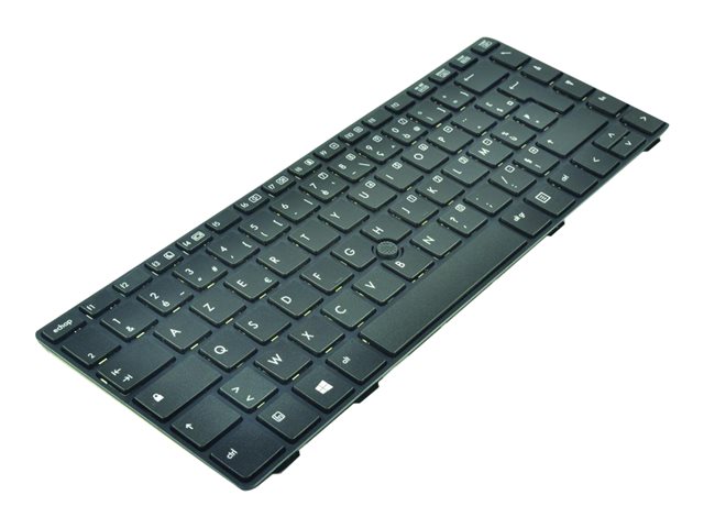2-Power - notebook replacement keyboard - with pointing stick - French