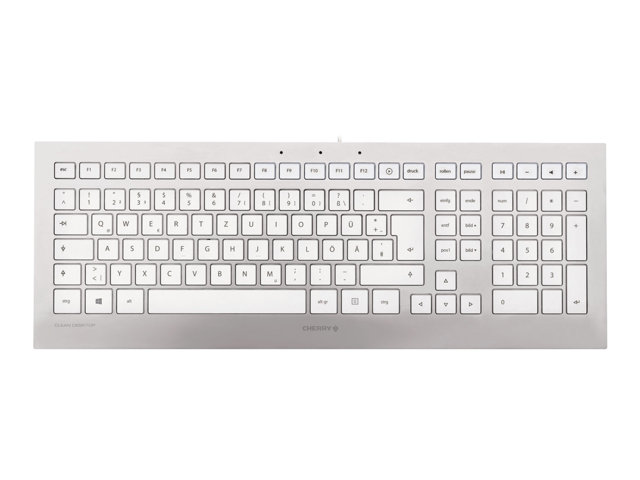 CHERRY STRAIT 3.0 for Mac - keyboard - French - white, silver