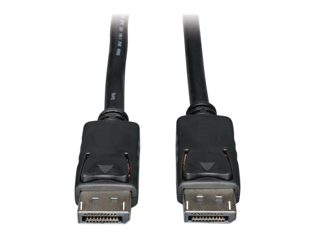 Eaton Tripp Lite Series DisplayPort Cable with Latching Connectors, 4K 60 Hz (M/M), Black, 1 ft. (0.31 m) - DisplayPort cable - 30 cm