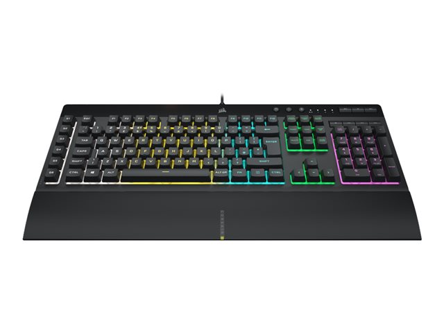 CORSAIR Gaming K55 RGB PRO - keyboard - UK - black