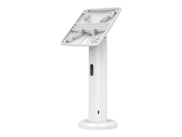 Compulocks VESA Tilting Kiosk Stand 8" with Cable Management - Stand - for tablet - white - mounting interface: 100 x 100 mm - desktop