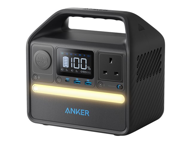 Anker PowerHouse 521 - portable power station - 398 Watt - LiFePO4 - 80000 mAh - 256 Wh
