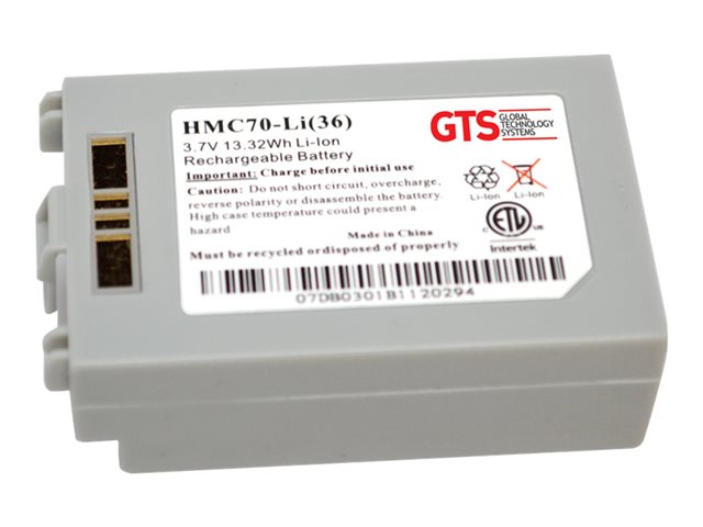 GTS - handheld battery - Li-Ion - 3600 mAh