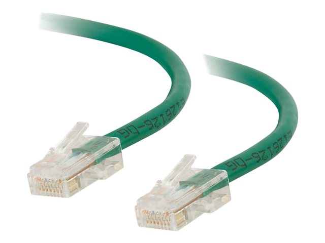 C2G Cat5e Non-Booted Unshielded (UTP) Network Patch Cable - patch cable - 1.5 m - green