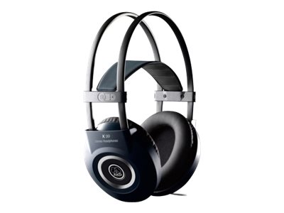 Over Ear Headphones Black - 3M Cord