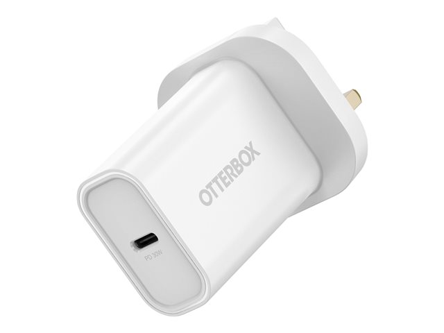 OtterBox - Power adapter - 30 Watt - PD (USB-C) - white - Europe