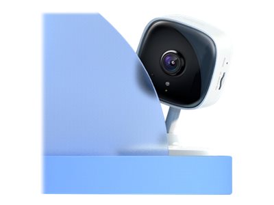 Tapo C110 V1 - Network surveillance camera - colour (Day&Night) - 3 MP - 1296p - fixed focal - audio - Wi-Fi - H.264 - DC 9 V