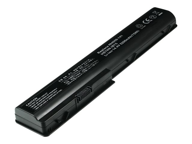 2-Power Main Battery Pack - laptop battery - Li-Ion - 5200 mAh - 74 Wh