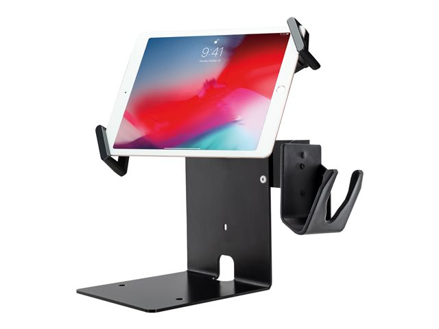 SECURE UNIVERSAL HOLDER POS STATION W/PRINTER STAND SCANNER