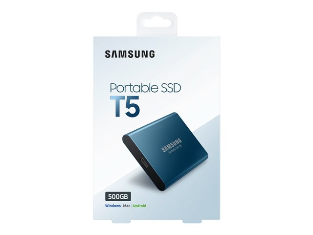 Samsung T5 MU-PA500 - SSD - 500 GB - USB 3.1 Gen 2