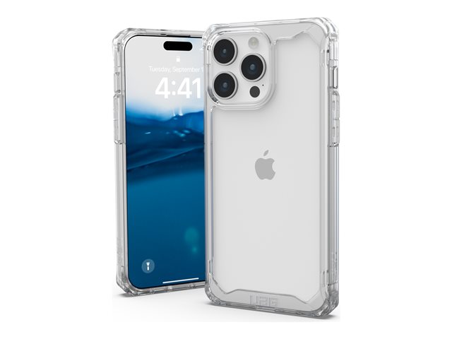 UAG Rugged Case for Apple iPhone 15 Pro Max [6.7-inch] - Plyo Ice - back cover for mobile phone