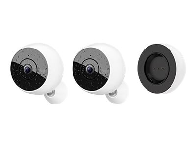 Logitech Circle 2 - Wire-Free - Combo Pack - network surveillance camera - outdoor - weatherproof - colour (Day&Night) - 1920 x 1080 - 1080p - audio - wireless - Wi-Fi (pack of 2)