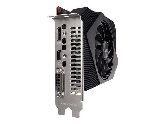 ASUS PH-GTX1650-O4GD6 - OC Edition - graphics card - GF GTX 1650 - 4 GB