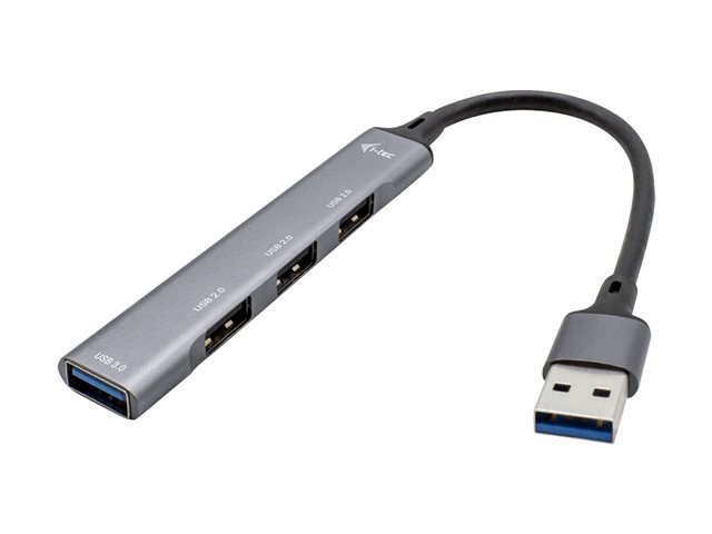USB 3.0 METAL HUB 1X USB 3.0 + 3X USB 2.0
