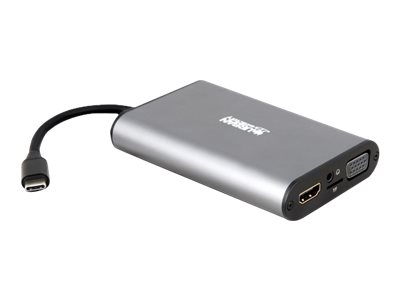 STATION MOBILE USB-C 1X RJ45 PASS THRU 60WATTS