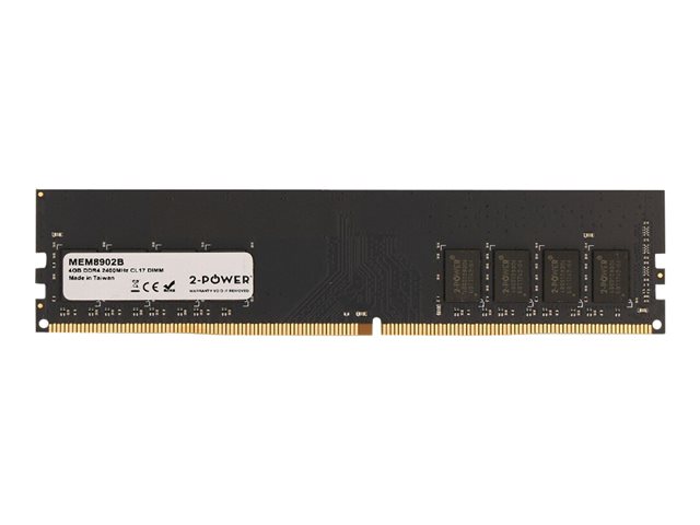 2-Power - DDR4 - module - 4 GB - DIMM 288-pin - 2400 MHz / PC4-19200 - unbuffered