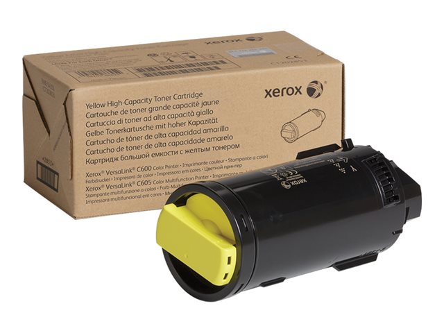Xerox - high capacity - yellow - original - toner cartridge